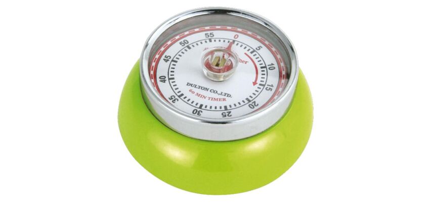 Minuteur aimanté Vert Kiwi
