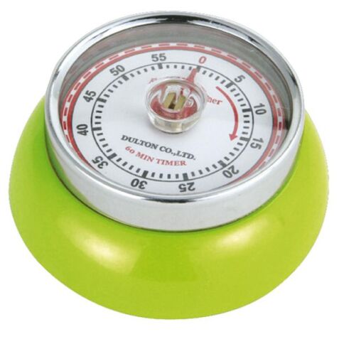 Minuteur aimanté Vert Kiwi