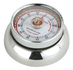 Minuteur aimanté Chromé