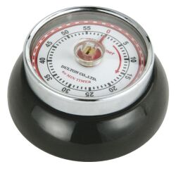 Minuteur aimanté Noir