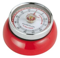 Minuteur aimanté Rouge