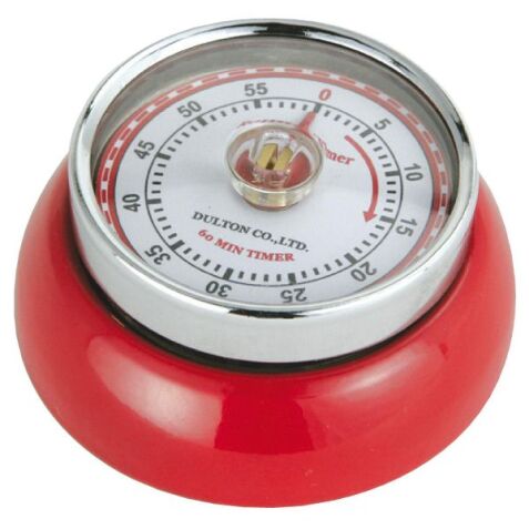 Minuteur aimanté Rouge
