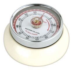 Minuteur aimanté Crème