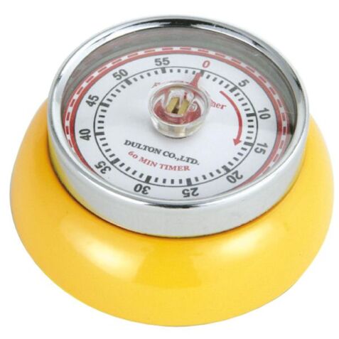 Minuteur aimanté Jaune