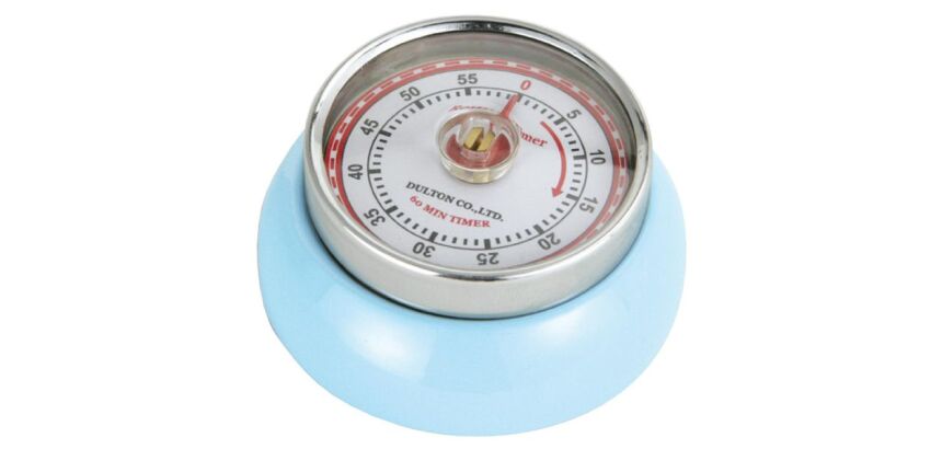 Minuteur aimanté Bleu Ciel