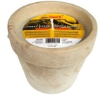 Bougie anti moustique dans pot terre cuite aspect béton