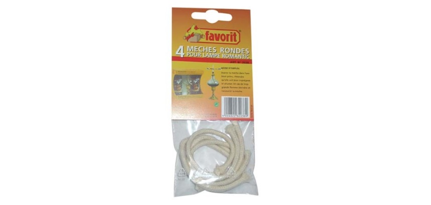 Mèche de rechange - pour lampe de table -D:6 mm - lot de 4