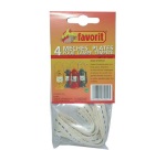 Mèche plate - pour lampe tempête - lot de 4