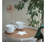 Adhésif - rouleau - 2 m x 45 cm - motif bois chêne clair