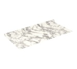 Adhésif - rouleau - 2 m x 45 cm - déco marbre marmi blanc
