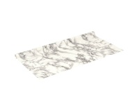 Adhésif - rouleau - 2 m x 45 cm - déco marbre marmi blanc