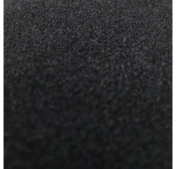 Adhésif - rouleau - 1 m x 45 cm -  films velours - noir