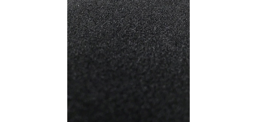 Adhésif - rouleau - 1 m x 45 cm -  films velours - noir