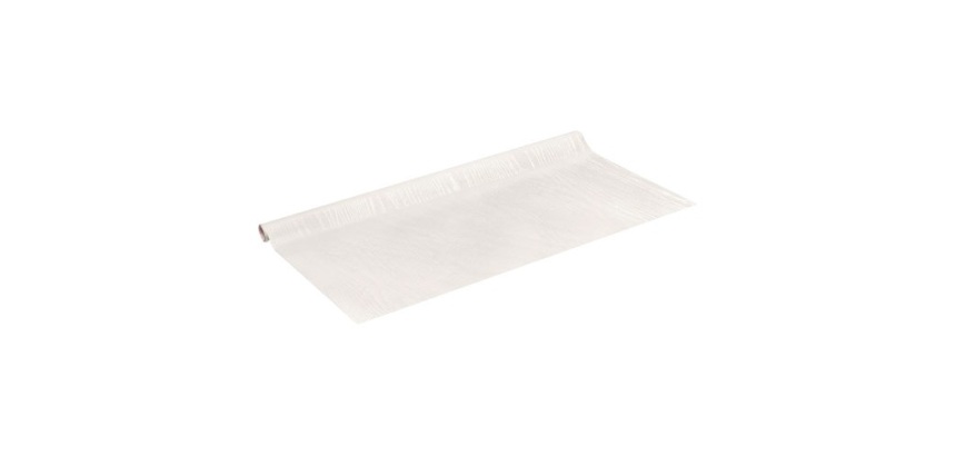 Adhésif - rouleau - 2 m x 45 cm - motif bois blanc