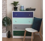 Adhésif - rouleau - 2 m x 45 cm - déco uni brillant bleu royal