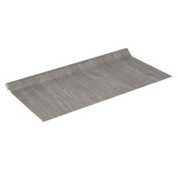 Adhésif - rouleau - 2 m x 45 cm - motif bois chêne sheffield gris perle