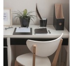 Adhésif - rouleau - 2 m x 45 cm - déco cuir noir