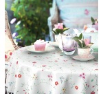 Nappe - ronde - 150 cm - Manhattan Bella crème
