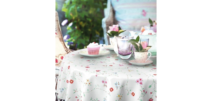Nappe - ronde - 150 cm - Manhattan Bella crème