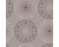 Nappe - ronde - 150 cm - Monté Carlo Charlène gris