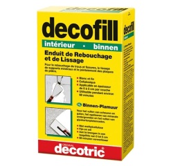 Enduit poudre Decofill intérieur - 1 Kg - blanc