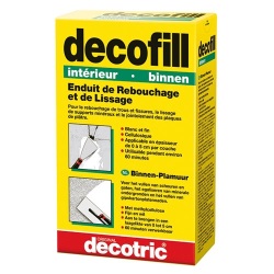Enduit poudre Decofill intérieur - 1 Kg - blanc