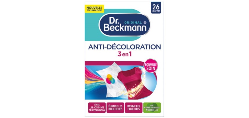 Anti-décoloration - 3 en 1 - formule soin - lot de 26 lingettes