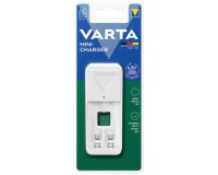 Chargeur - Mini Charger - 2 piles - mulitpiles - blanc