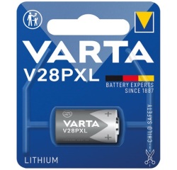 Pile cylindrique - Lithium - V28PXL - lot de 1