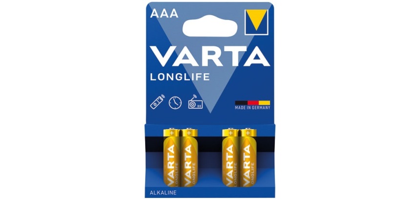 Pile alcaline - Longlife - AAA / LR03 - lot de 4