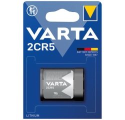 Pile cylindre - Lithium - 2CR5 / 6V - lot de 1