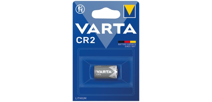 Pile cylindre - Lithium - CR2 / 3V - lot de 1