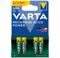 Pile rechargeable - Recharge Accu Power - AAA 800 mAh - Ready To Use - lot