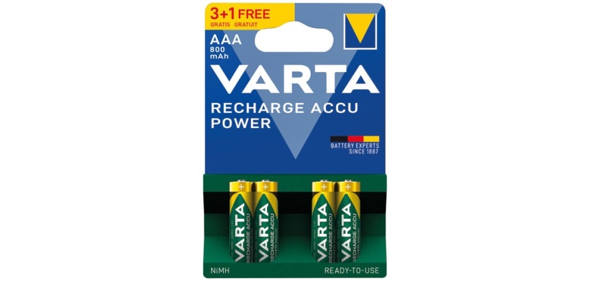 Pile rechargeable - Recharge Accu Power - AAA 800 mAh - Ready To Use - lot