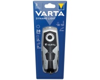 Lampe torche - Dynamo Light - 3 Leds - noir/gris