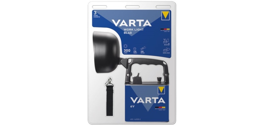 Phare - Work Light BL40 - 6V - 1 pile 4LR25-2 - noir