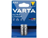 Pile cylindrique - Ultra Lithium - LR03 / AAA - lot de 2