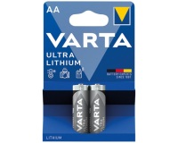 Pile cylindrique - Ultra Lithium - LR06 / AA - lot de 2