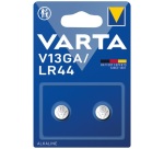 Pile bouton - Alcaline - V13GA / LR44- lot de 2