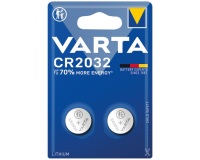 Pile bouton - Lithium - CR2032 - lot de 2