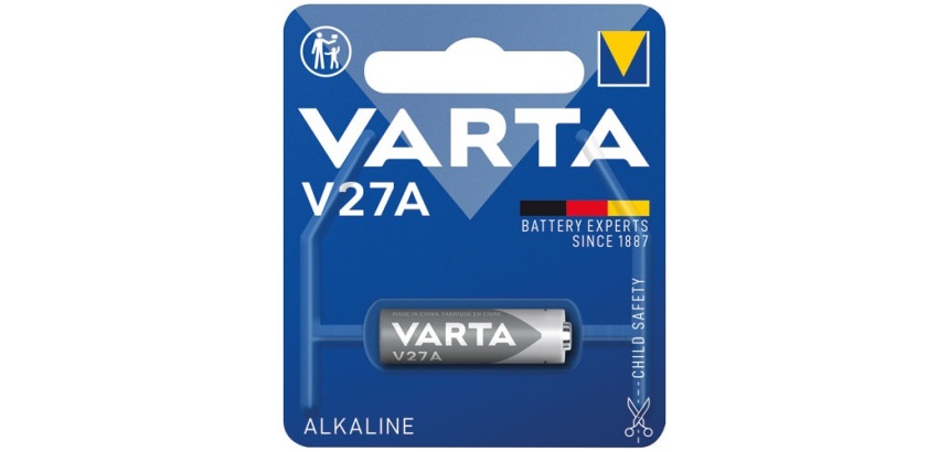 Pile cylindrique - Alcaline - V27A - lot de 1