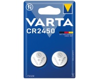 Pile bouton - Lithium - CR2450 - lot de 2