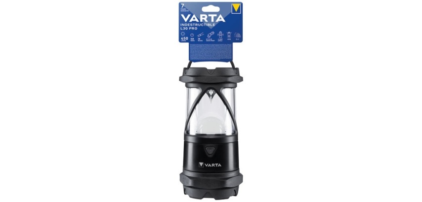 Lampe lanterne - Indestructible L30 Pro - 6 piles LR06 - noir
