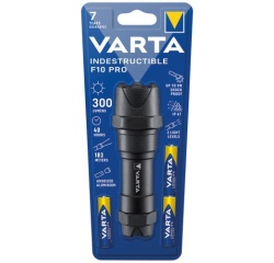 Lampe torche - Indestructible F10 Pro - 3 piles LR03 - noir