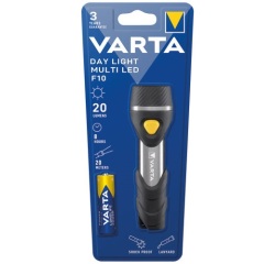 Lampe torche - Day Light Multi LED F10 - 1 pile LR06 - noir/gris