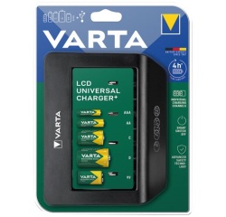 Chargeur - LCD Plug Charger+ - multipiles - noir
