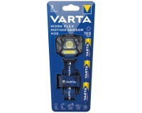 Lampe frontale - Work Flex Motion Sensor H20 - 3 piles LR03 - noir/bleu