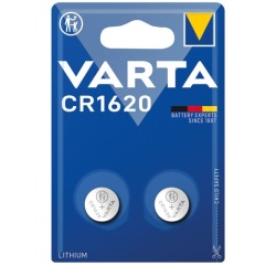 Pile bouton - Lithium - CR1620 - lot de 2