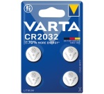 Pile bouton - Lithium - CR2032 - lot de 4