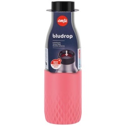 Bouteille isotherme Bludrop Sleeve - 0,5 L, corail